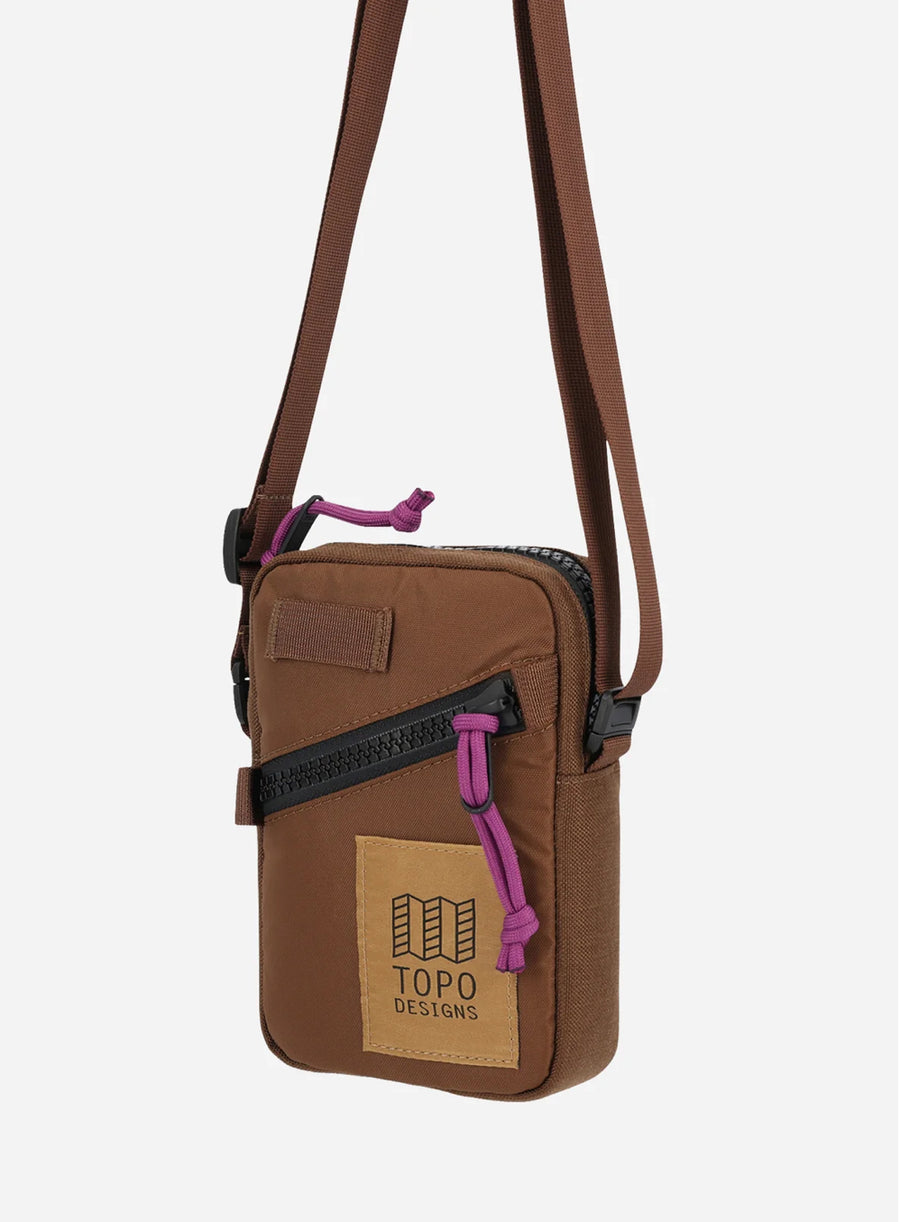 Topo Designs - MINI SHOULDER BAG COCOA