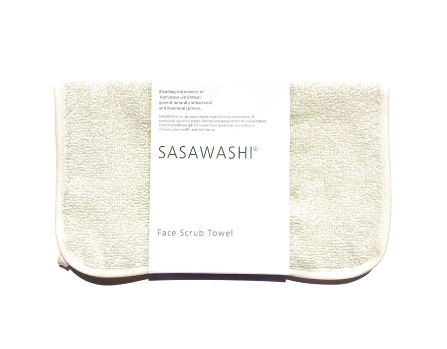 Sasawashi Face Scrub Towel