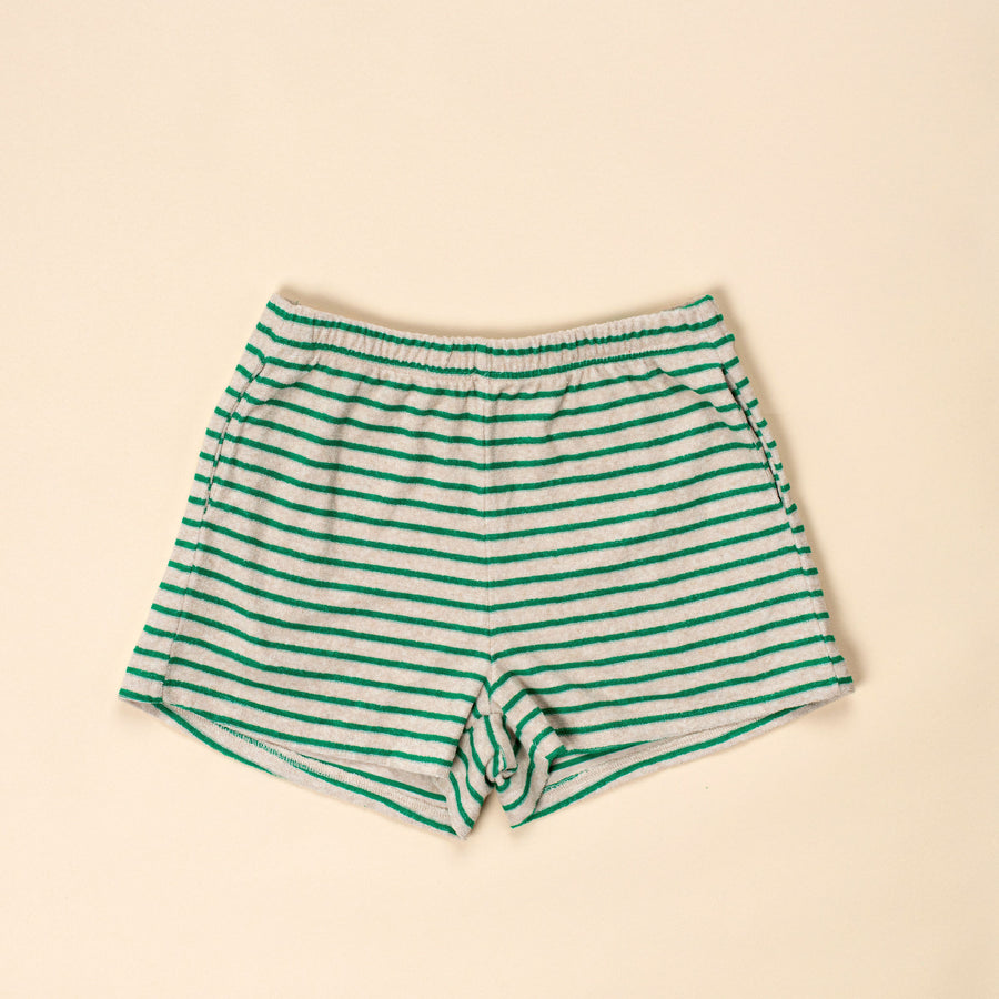 Ladies Terry Shorts - Green