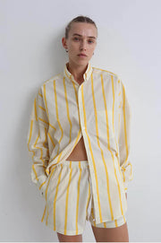 Blanca Amalie Shirt in Yellow