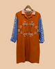 Hand Made Camas Studio Embroidered Duster Coat