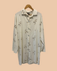 Hand Made Camas Studio Embroidered Shirt Dress