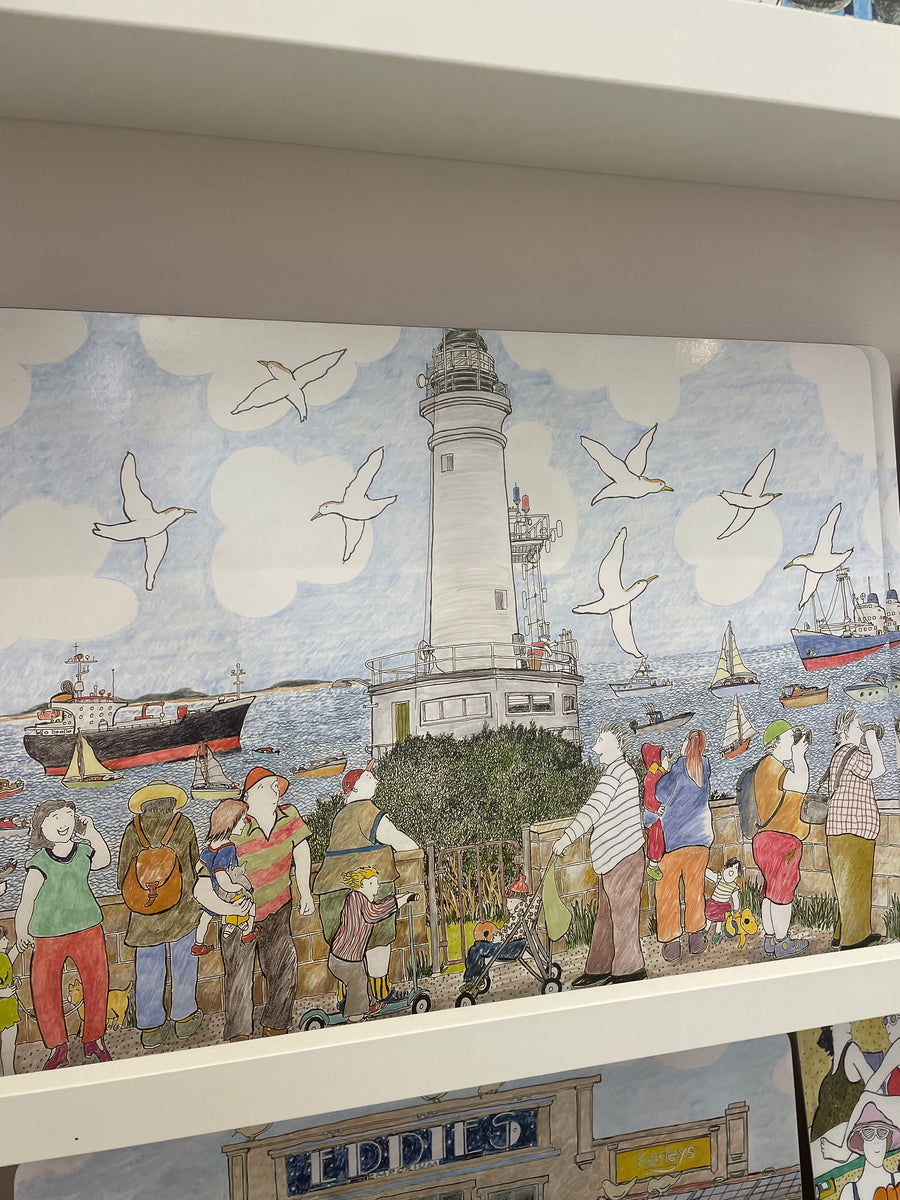 Dougal Single Placemat - Lonny Lighthouse
