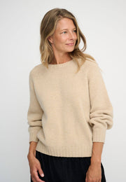 Moshi Moshi Mind Sienna Knit Wool - Oatmeal Melange