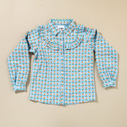 Blue Meadow Flannel Shirt