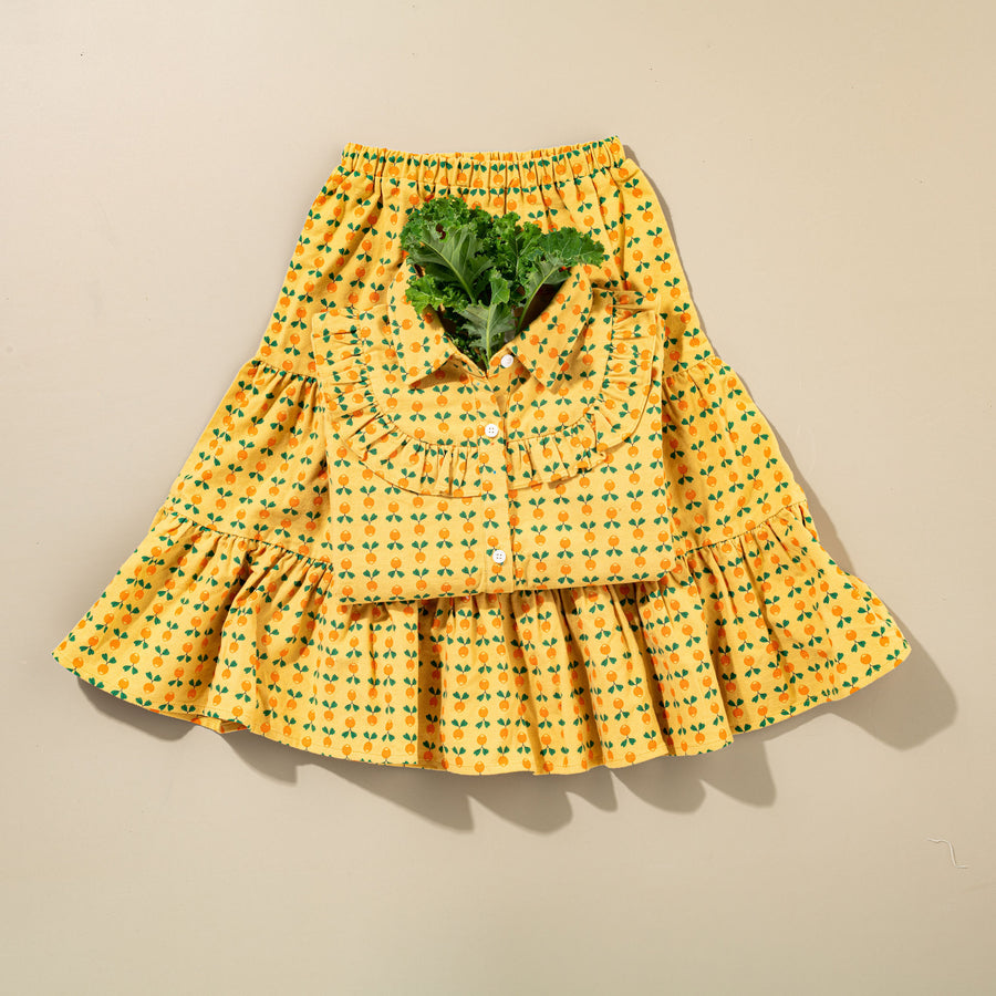 Mustard Meadow Prairie Skirt