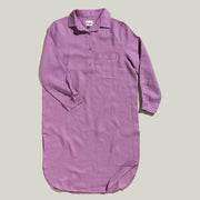 Ladies Shirt Dress- Lilac