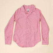 Ladies Linen Shirt - Dusty Pink