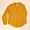 Ladies Linen Shirt - Mustard