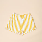 Ladies Terry Shorts - Yellow