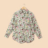 Ladies Linen Long Sleeve Shirt - Floral