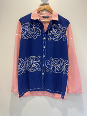 Handmade Camas Embroidered Shirt