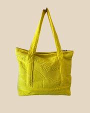 LALLA - Large  Shoulder Bag - Yellow