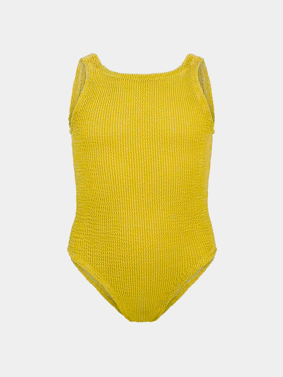 Hunza G - Kids Classic Swim in Sunflower