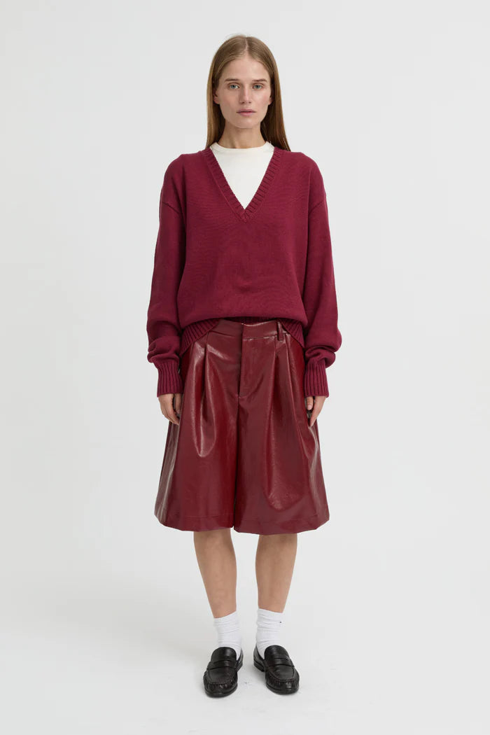 Blanca Elowen Sweater - Burgandy