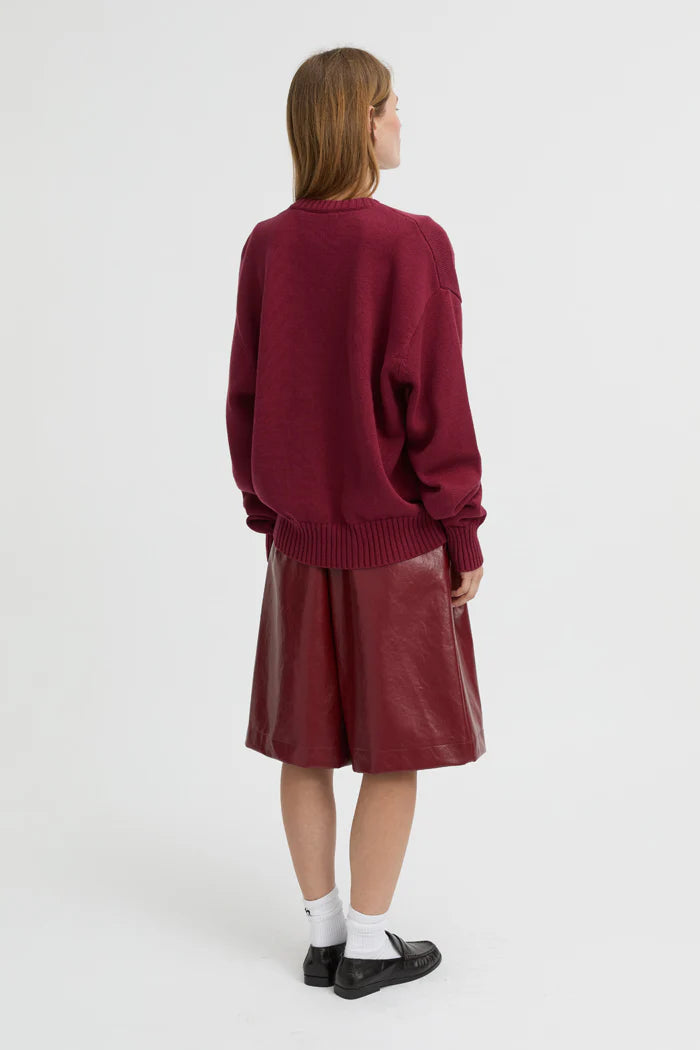 Blanca Elowen Sweater - Burgandy