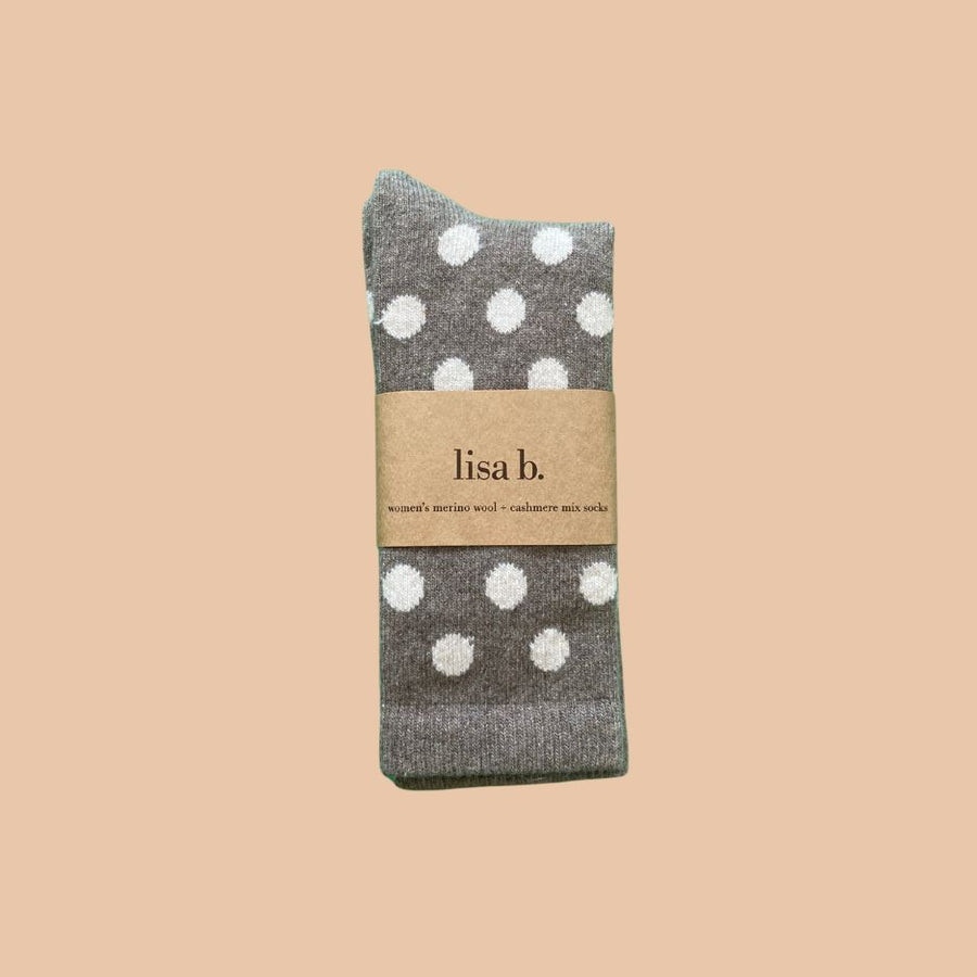 Lisa b. Wool/Cashmere Ladies Socks