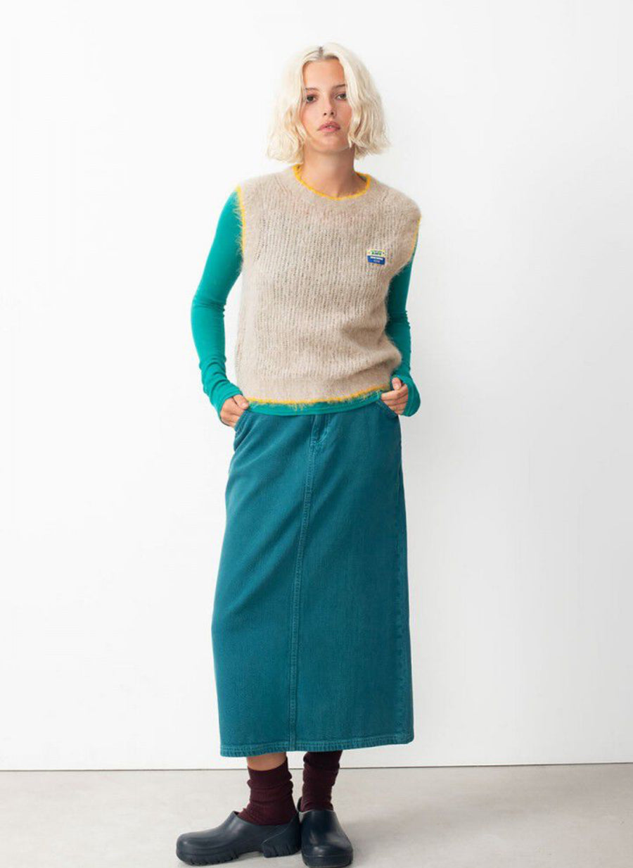American Vintage Bymi Vest - Misty Melange