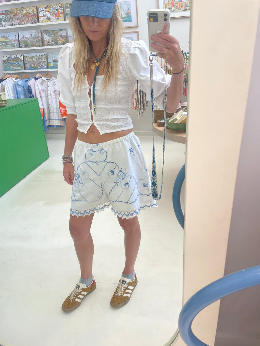 Handmade Camas Studio Patchwork Shorts
