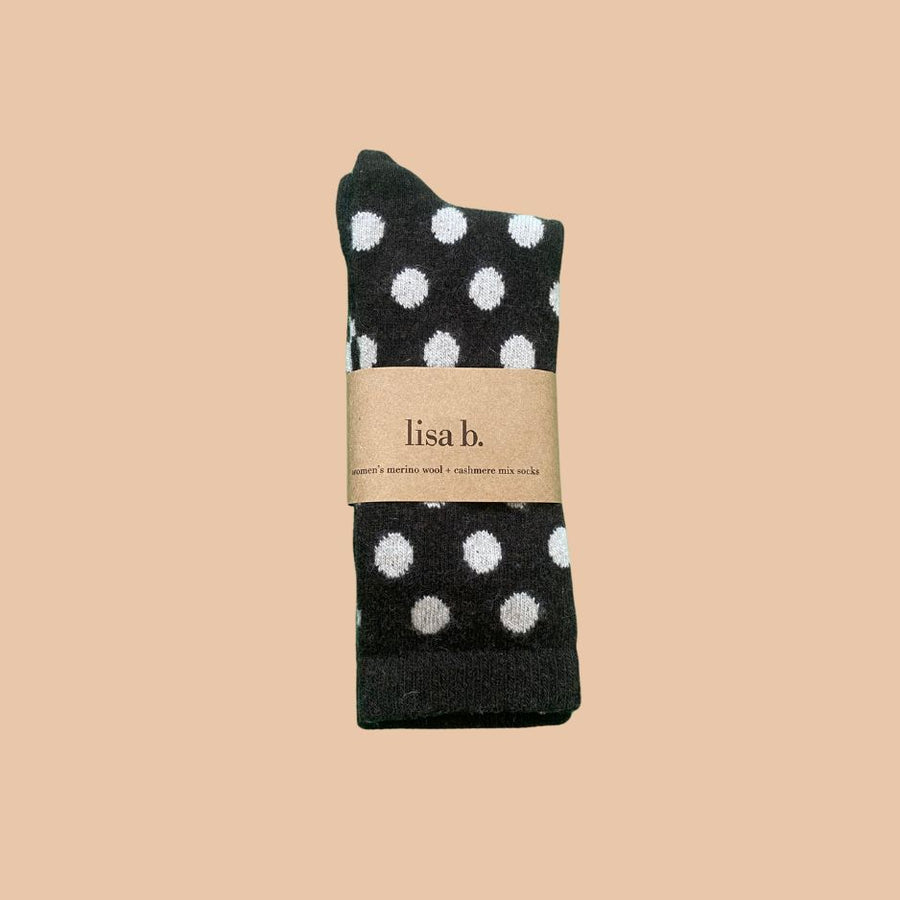Lisa b. Wool/Cashmere Ladies Socks