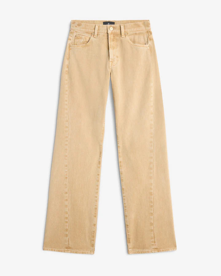 7 For All Mankind Twisted Tess Jeans - Sand Dune