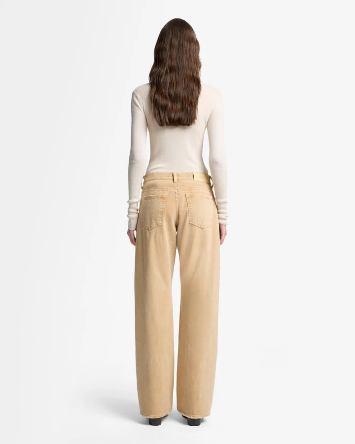 7 For All Mankind Twisted Tess Jeans - Sand Dune