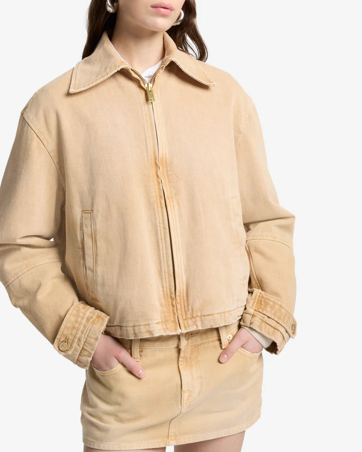 7 For All Mankind Workwear Jacket - Sand Dune