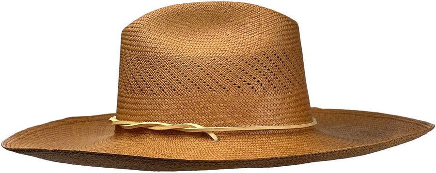 Utah Panama Sunhat – Caramel: Medium