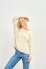 Aran Tully Box Sweater -  Cream