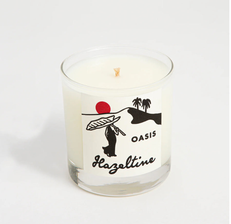 HAZELTINE Oasis scented candle