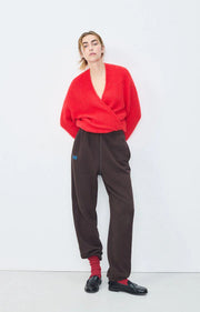 American Vintage East Cardigan- Chilli Pepper Melange