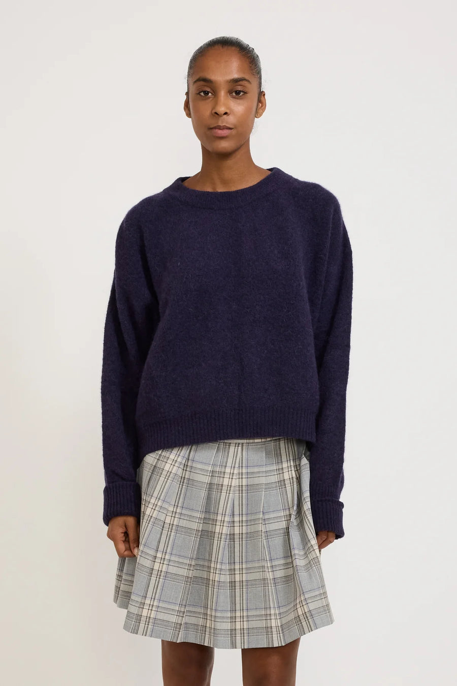 American Vintage Vitow Sweater - Abyss Melange