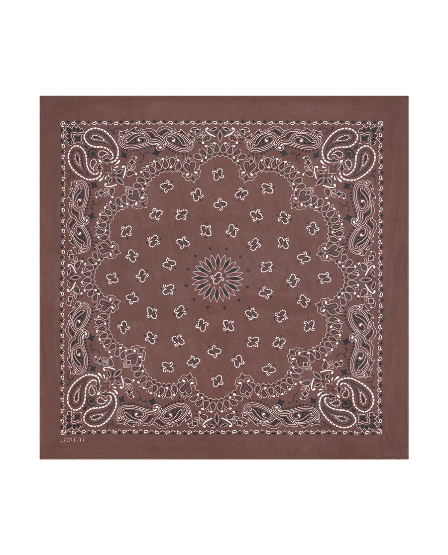 The Great - The Silk Bandana - Chocolate