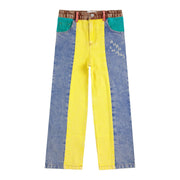 Bobo Choses - Colour Block Denim Pants