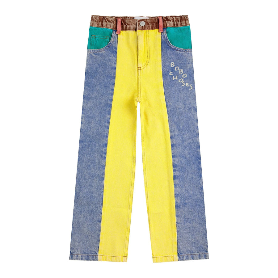 Bobo Choses - Colour Block Denim Pants