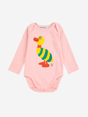 Bobo Choses - Baby Striped Duck Bodysuit