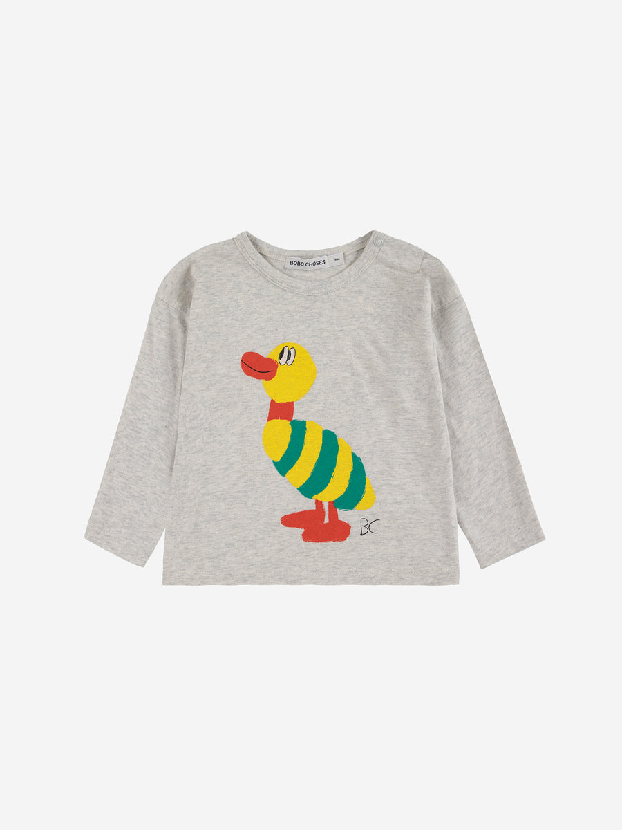 Bobo Choses - Baby Striped Duck T-Shirt