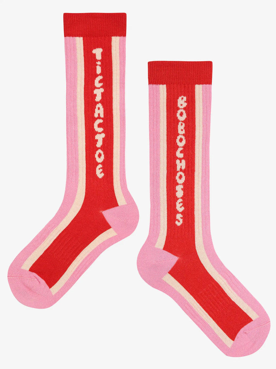 Bobo Choses - Pink Extra Long Socks