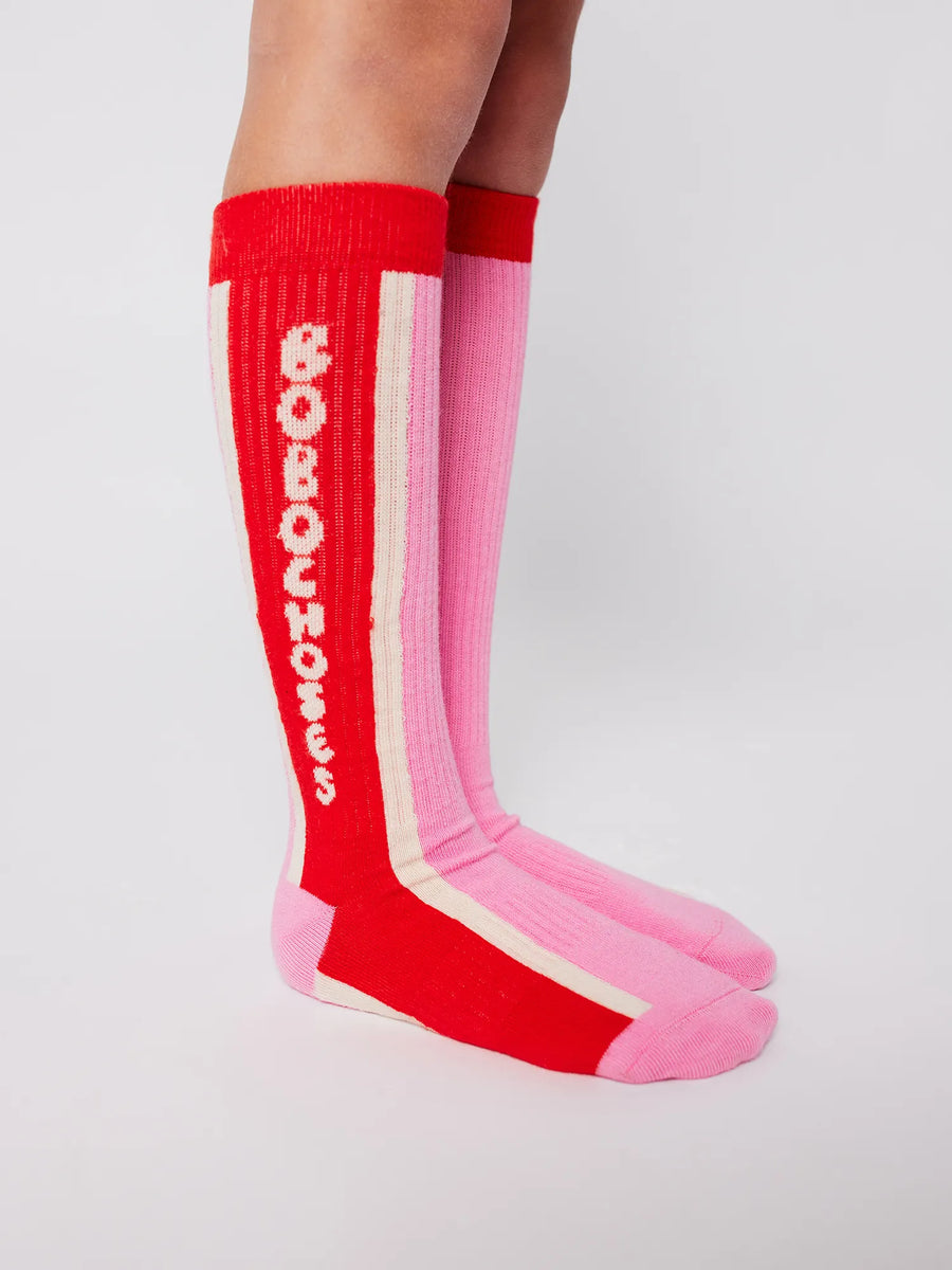 Bobo Choses - Pink Extra Long Socks
