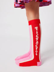 Bobo Choses - Pink Extra Long Socks