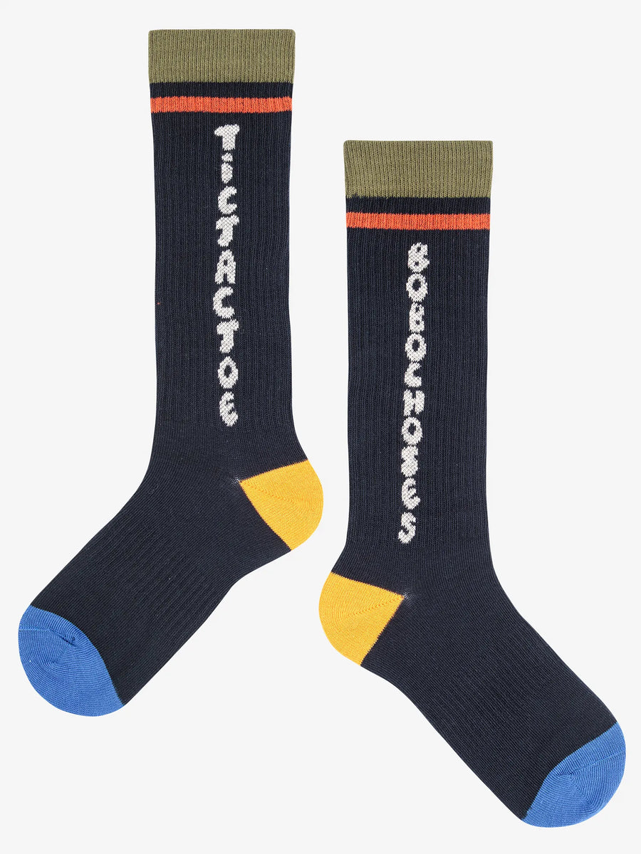 Bobo Choses - Navy Extra Long Socks