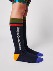 Bobo Choses - Navy Extra Long Socks