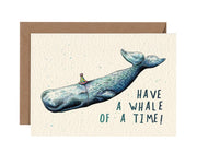 Hester & Cook Have a Whale of a Time Card