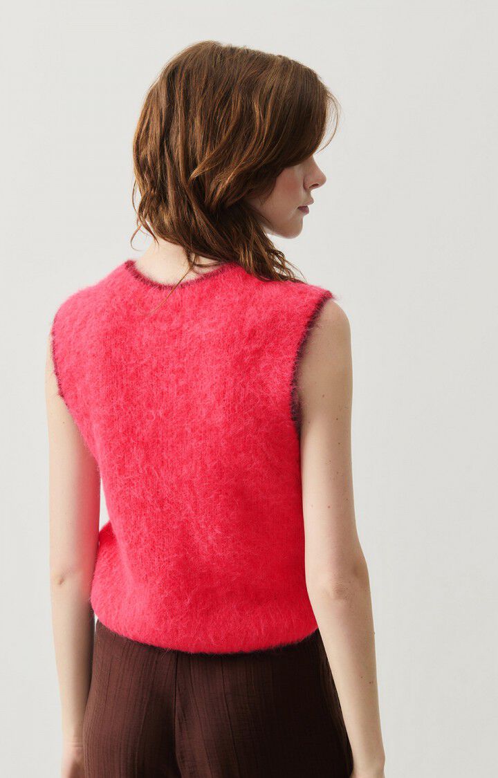 American Vintage Bymi Vest - Fluroscent Hortensia