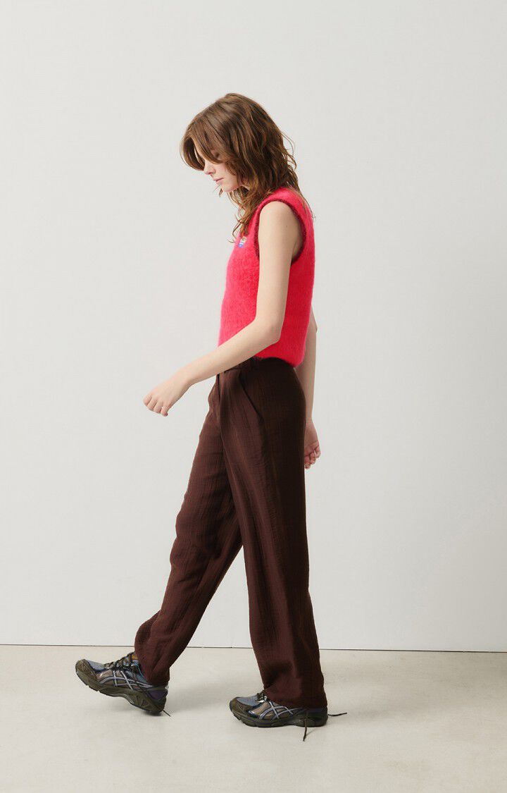 American Vintage Bymi Vest - Fluroscent Hortensia