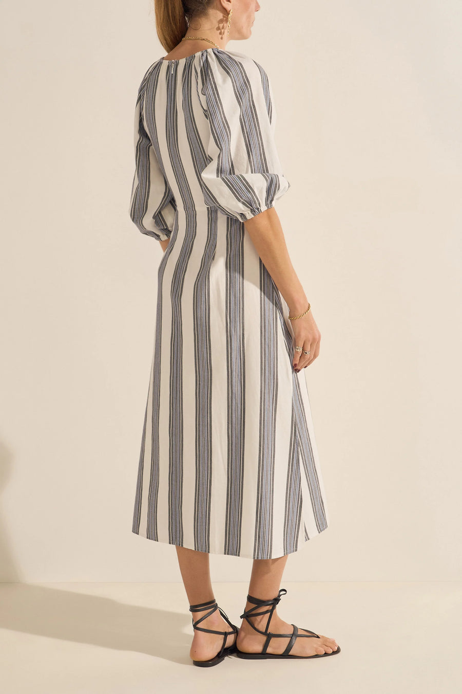 Ilio Nema Semele Dress - Chios Stripe
