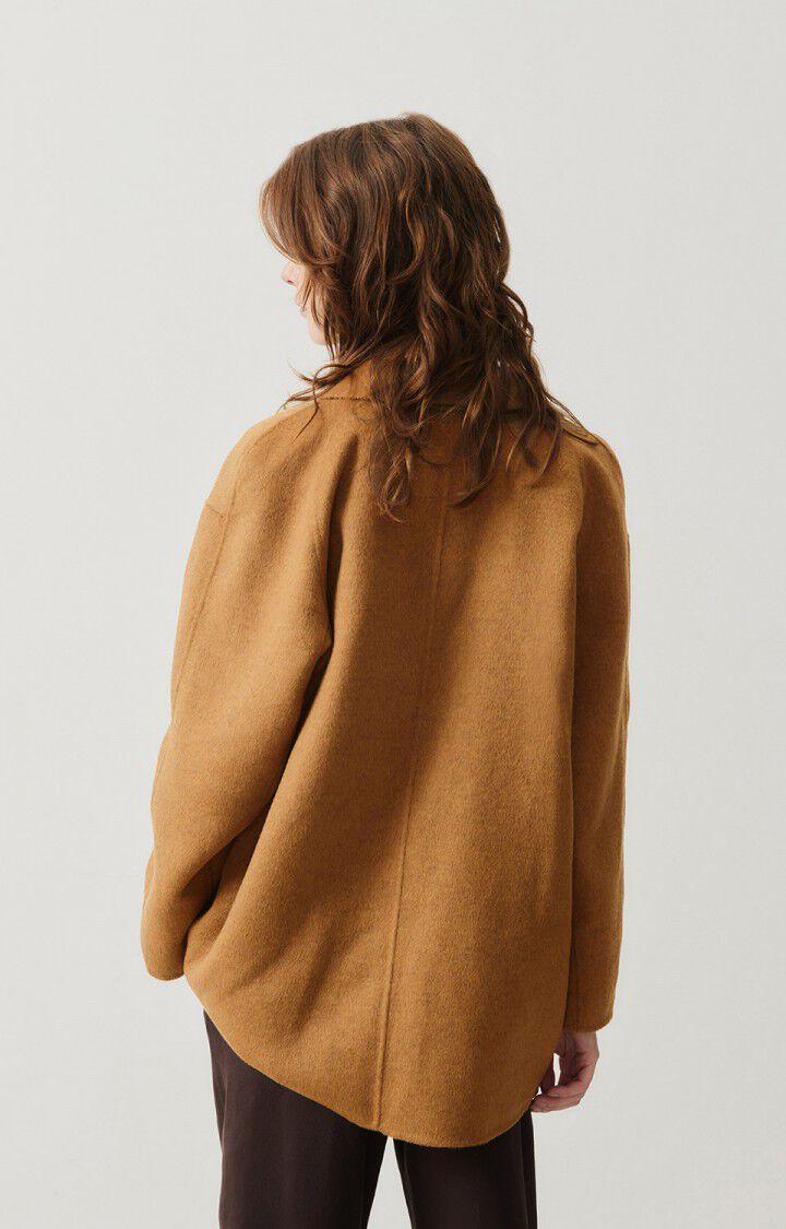 American Vintage Dadoulove Coat - Peanut Melange