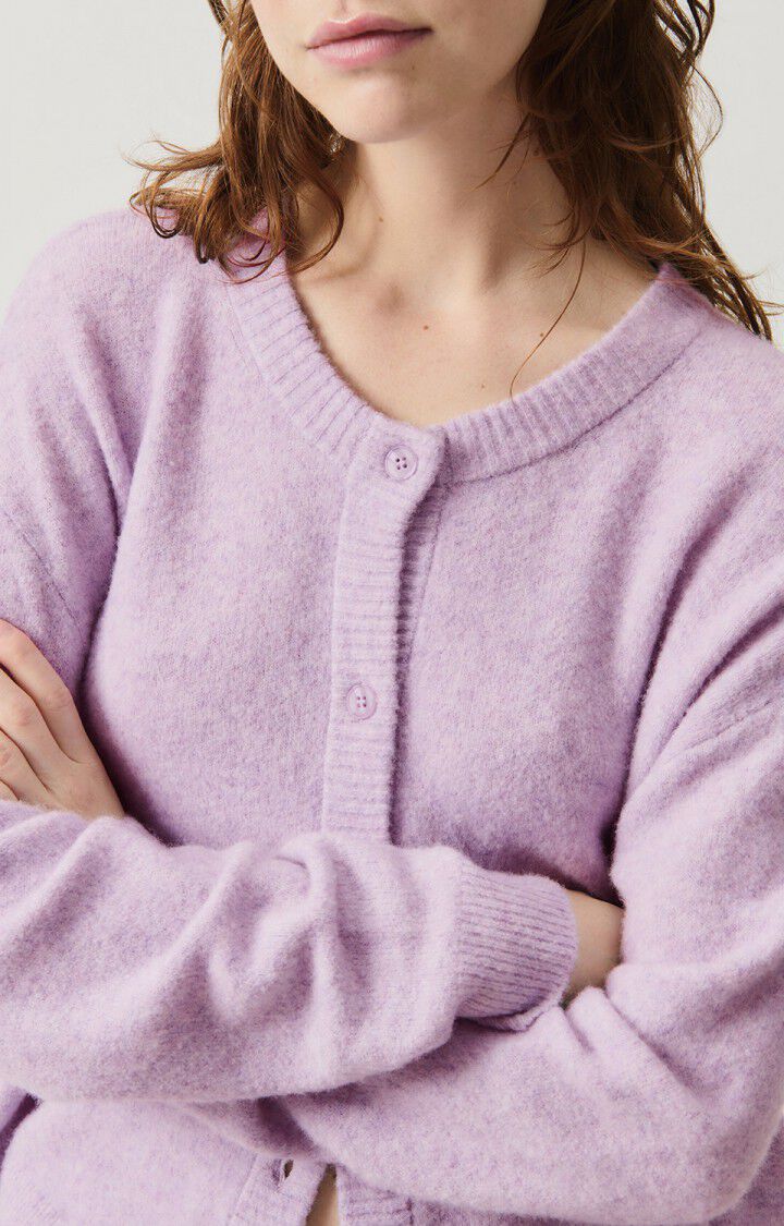American Vintage Damsville Cardigan - Wisteria Melange