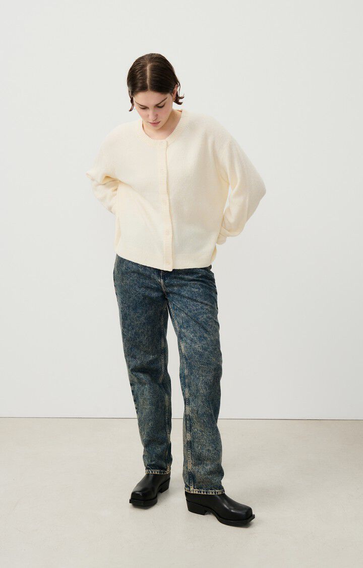 American Vintage Damsville Cardigan - Pannacotta Melange
