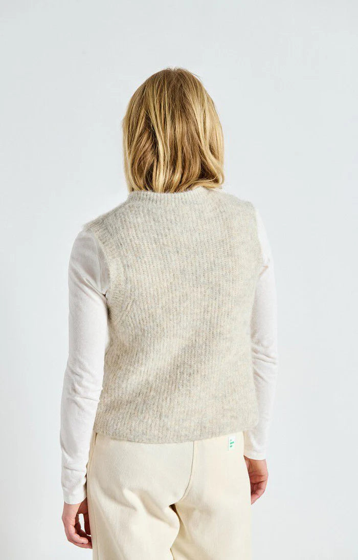 American Vintage East vest - Powder Snow Melange – Dougal